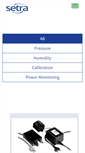 Mobile Screenshot of ecatalog.setra.com