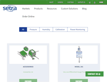 Tablet Screenshot of ecatalog.setra.com